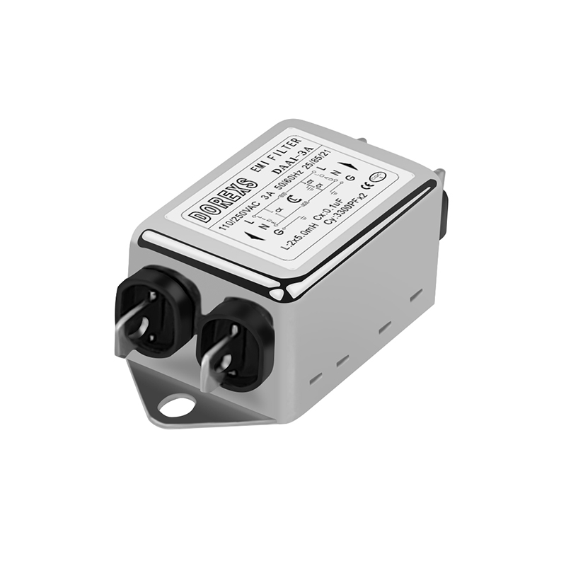 Produktbild von EMI-Netzfiltermodul – Reduziert Hochfrequente Störsignale, Tiefpassfilter, Für Elektronische Geräte, 98 X 19 X 28 Mm